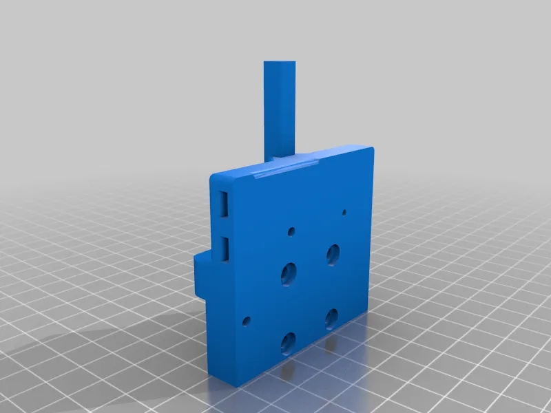 BIQU H2 extruder  with the  blank carriage