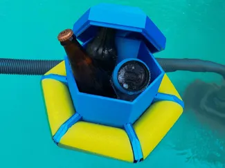 Hexagon Pool Ice Bucket