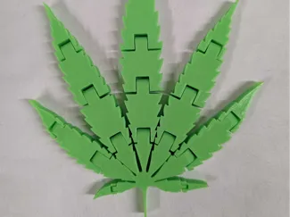Articulated Pot Leaf