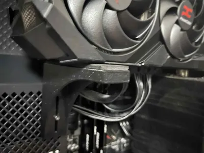 Montech HS01 Vertical GPU support