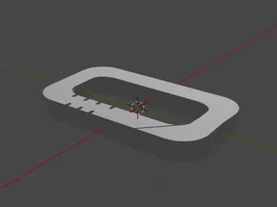 carabiner one part print 20 min 5g PETG