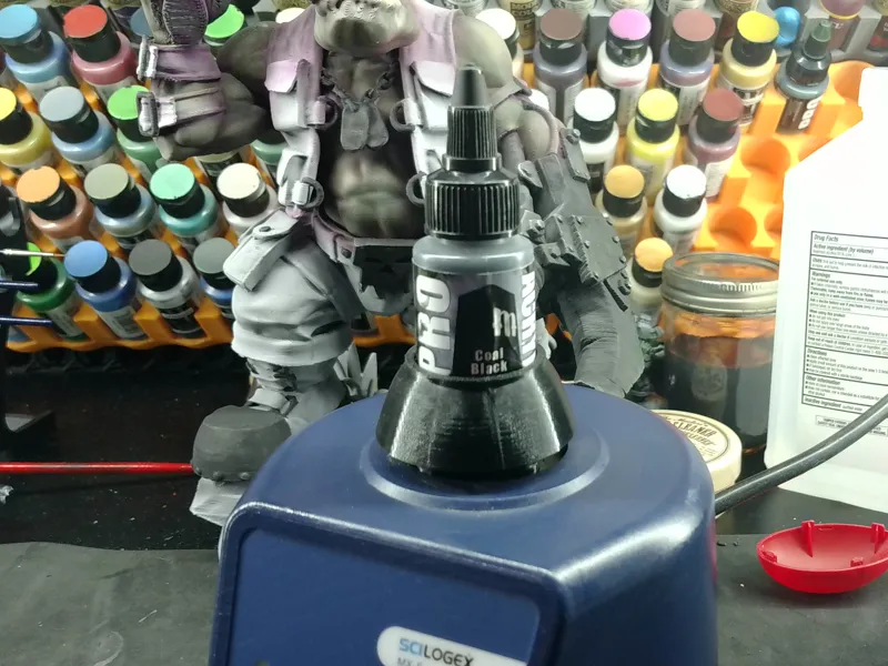 SCILOGEX Vortex Mixer Head for 31mm bottles