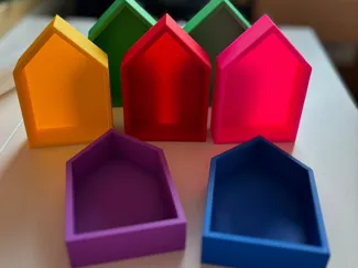 Huisjes daglijn (kleuterklas)