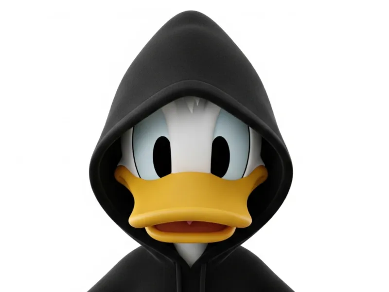 Duck in hoodie and jogger