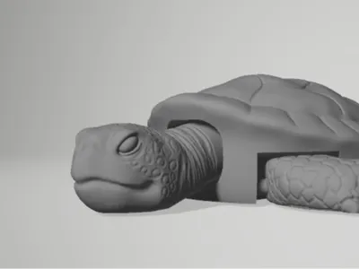 Turtle sea Articulated  