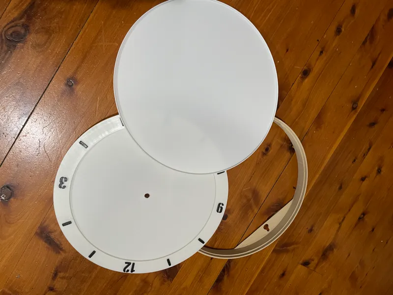 Clock Ring and Face Plate