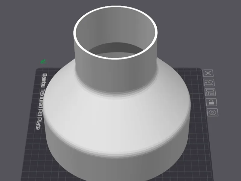 风管机用200mm(内)转100mm(外)接头
