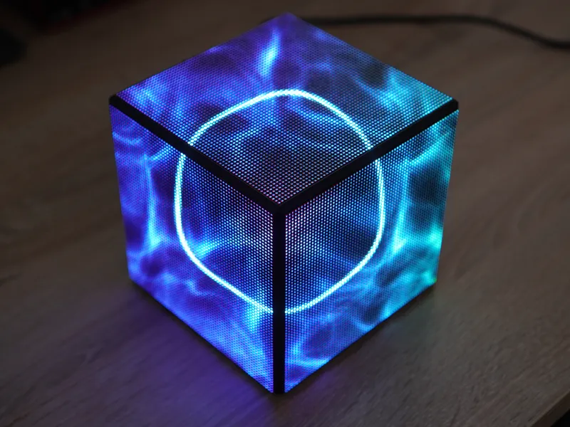 LED Cube CPU monitor