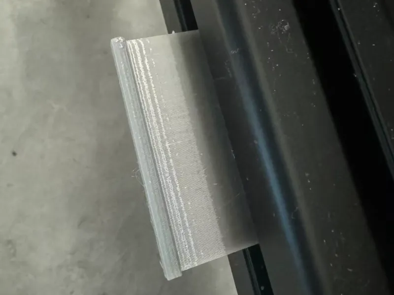 40×40 欧标铝型材层板托  （长50mm 适用于18mm层板  参数可根据需要自行修改）