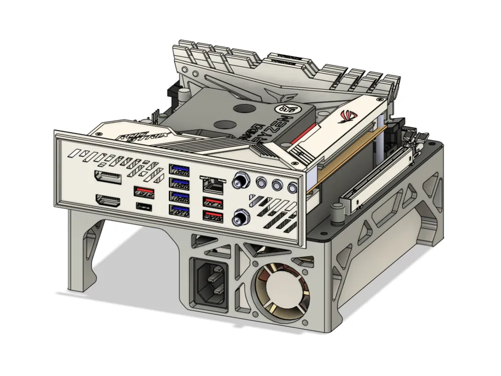 ITX Flex PSU Test Bench - Free 3D Print Model - MakerWorld