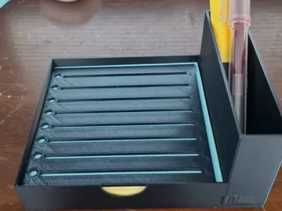 note and pen organizer