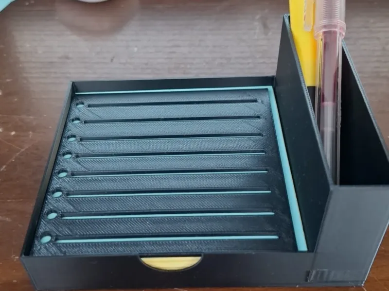 note and pen organizer