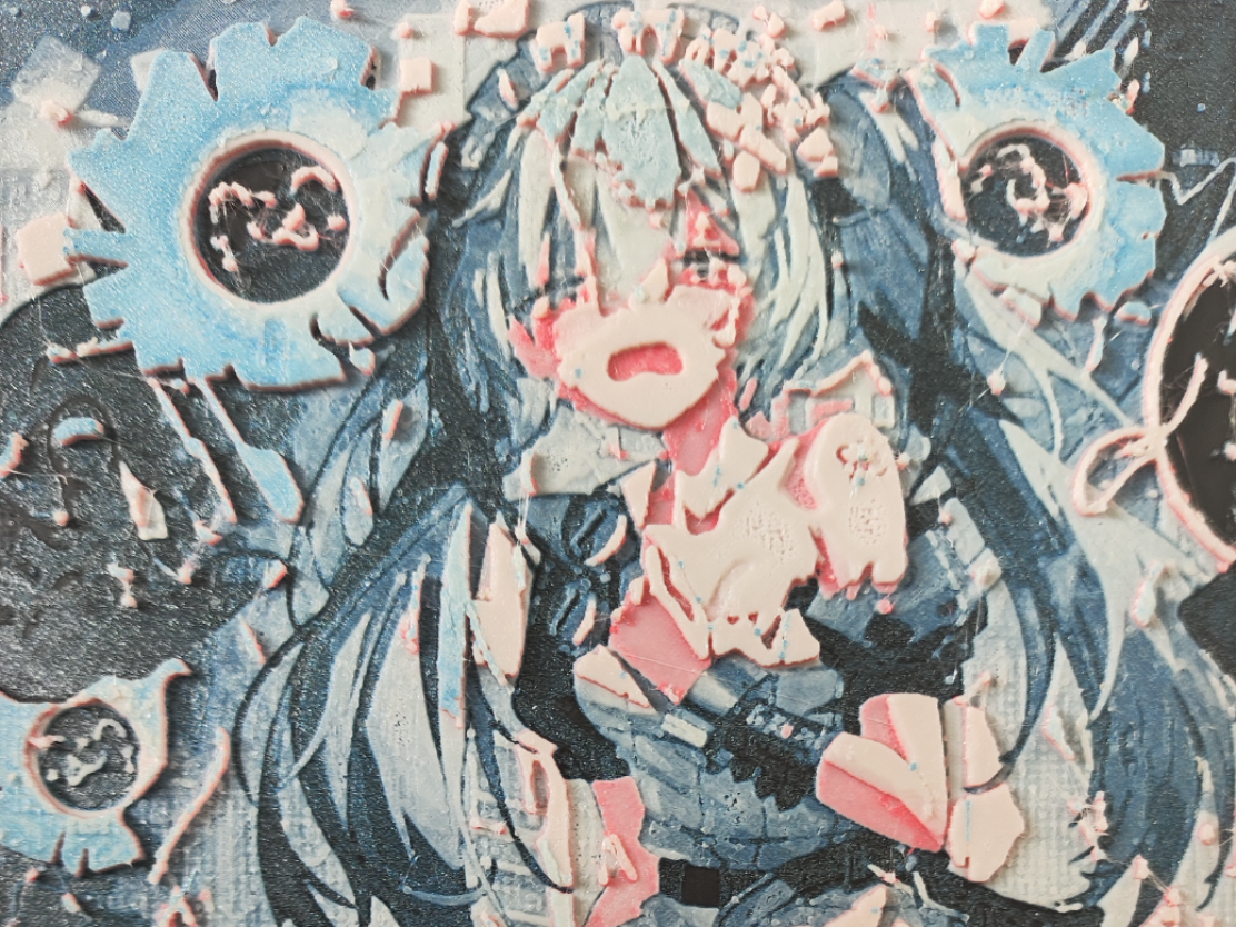 绝区零 可琳 浮雕画 | ZZZ - Corin Wickes - Hueforge 