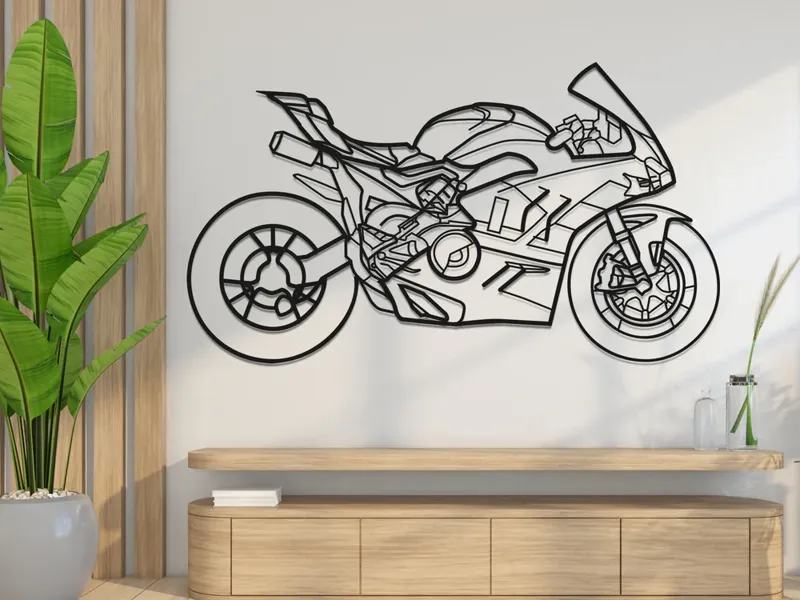 Silhouette Ducati V4 Penglai