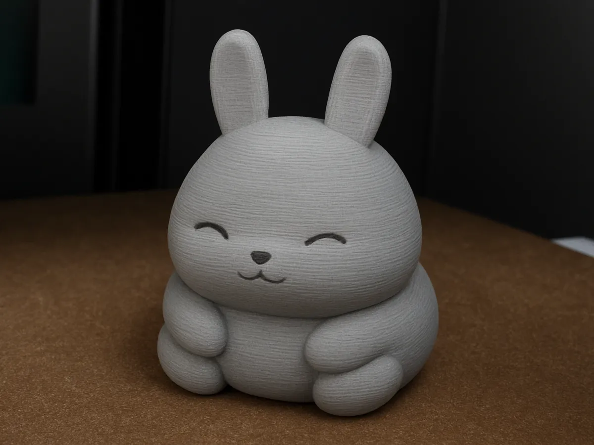 Cute Bunny - Free 3D Print Model - MakerWorld