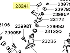 Evo 8/9 5 Speed Shift Linkage Shoe