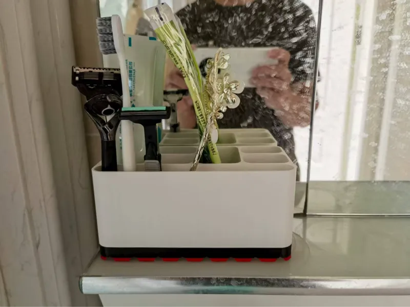 洗漱台牙刷牙膏架