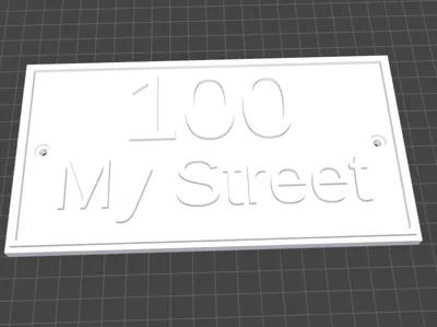 House Plate/Sign Maker Tool