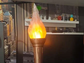 Antorcha olímpica griega