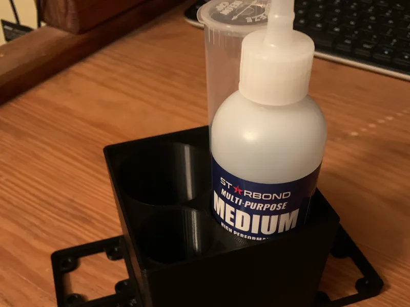 Gridfinity Super Glue Holder