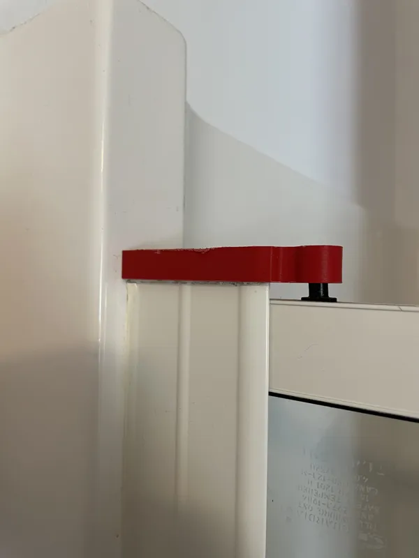 Shower Door Black Plastic Hinge