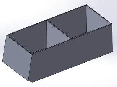 Drawer for Box 4 (2 compartments)