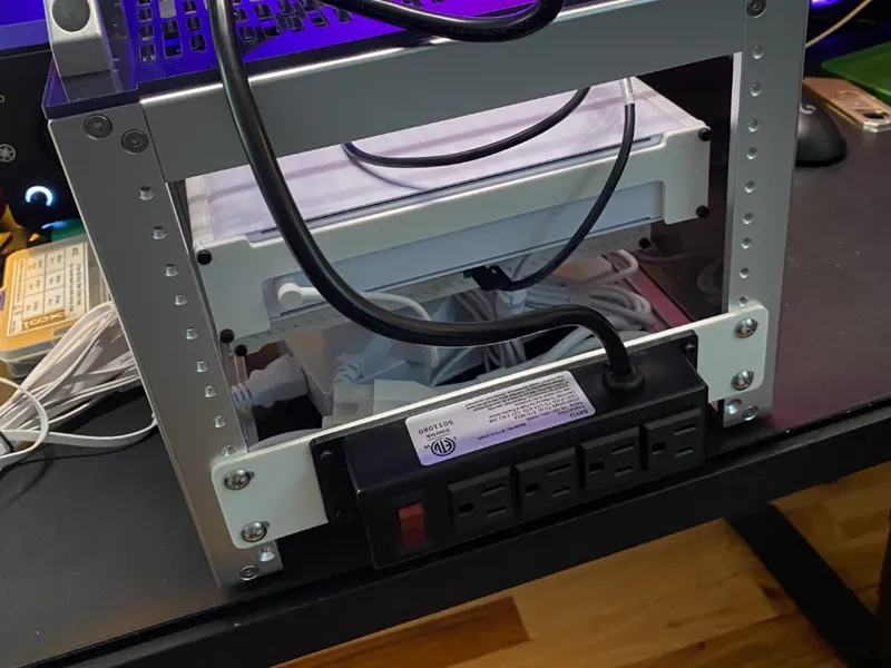 5 Inch Rack Mount for Power Strip