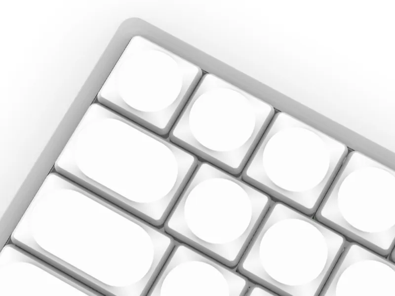 retro low mx keycap