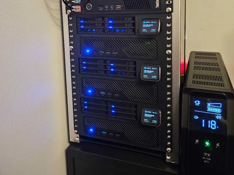 3x MS-01 10" Rack Mount