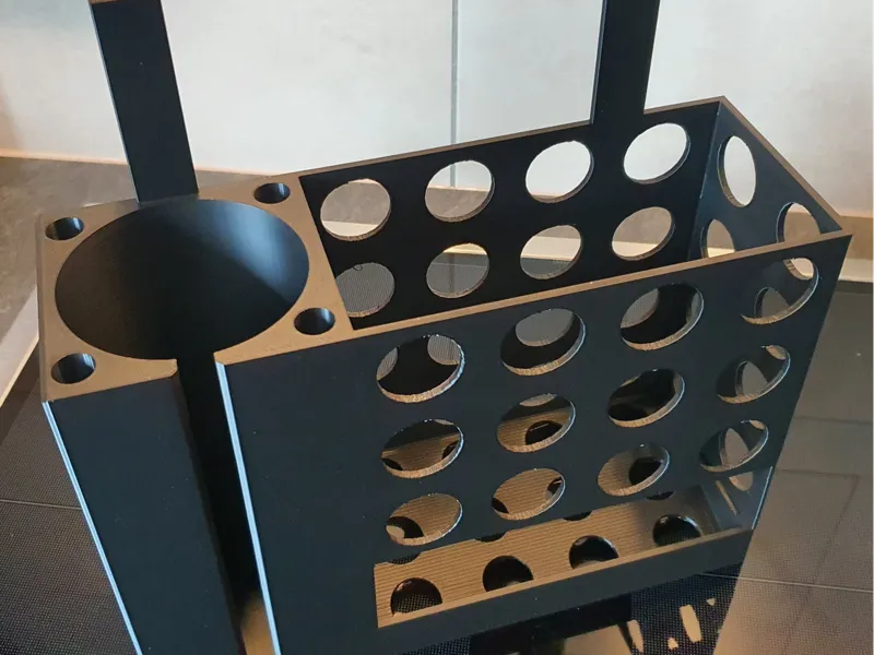 Spülmaschinentabshalter für den Küchenschrank