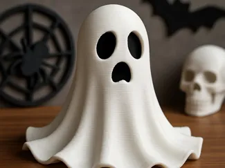 Halloween Surprised Ghost