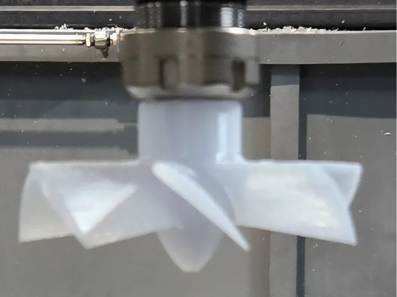CNC Thru Spindle coolant Cleaning Fan
