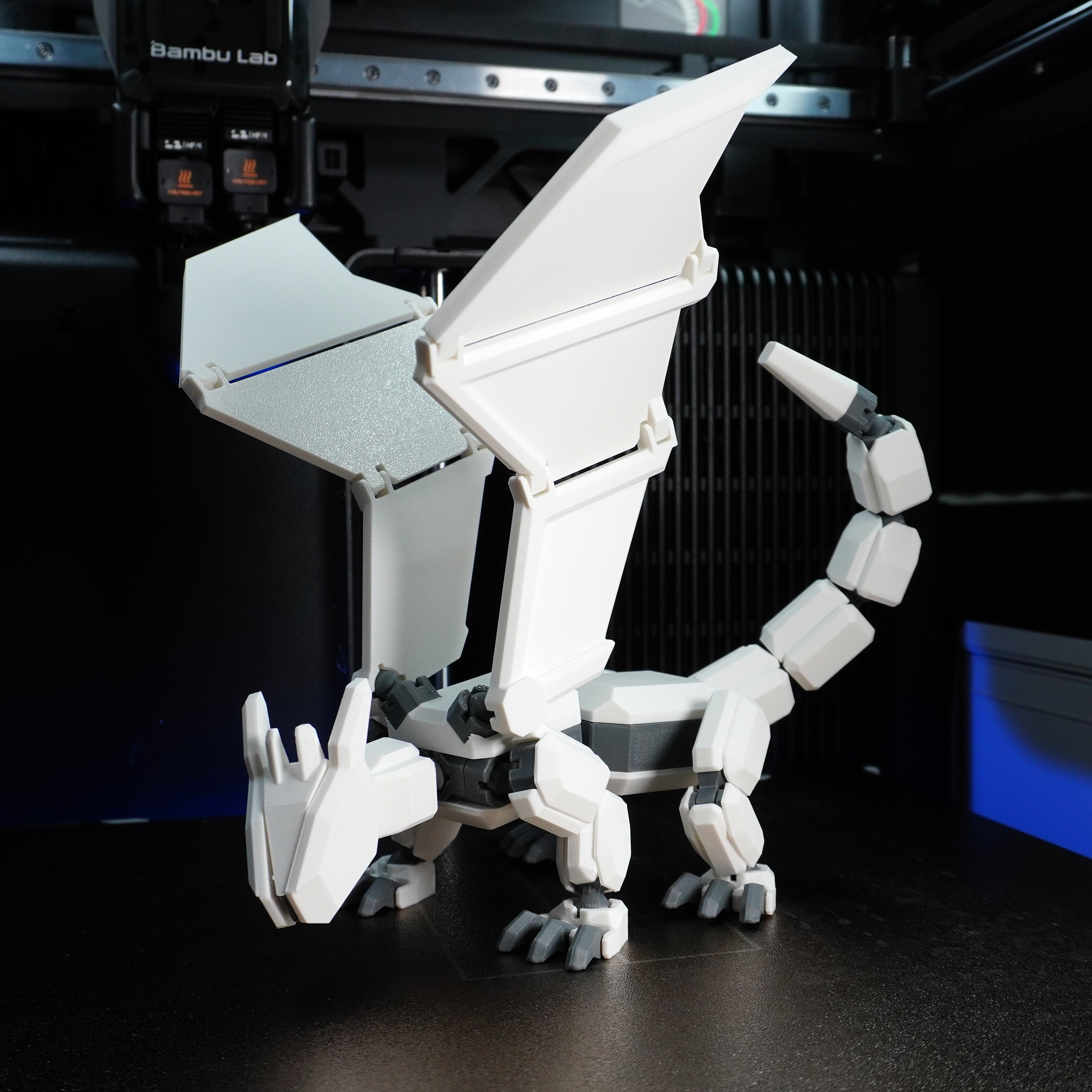 Stormcleaver Dragon - Model Kit - Free 3D Print Model - MakerWorld