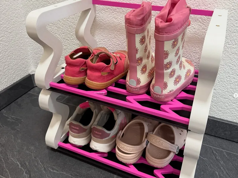 Schuhregal Stapelbar