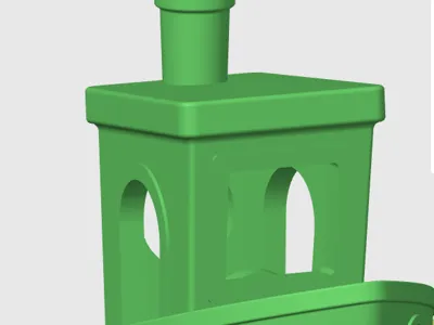 Benchy boat small