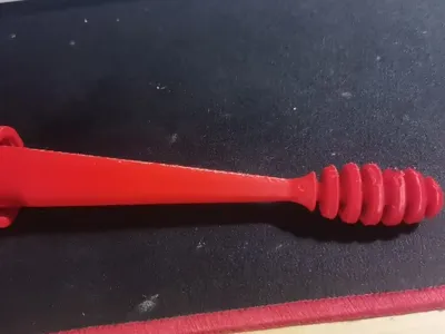 Honey Dipper, Coke Bottle Cap Mod