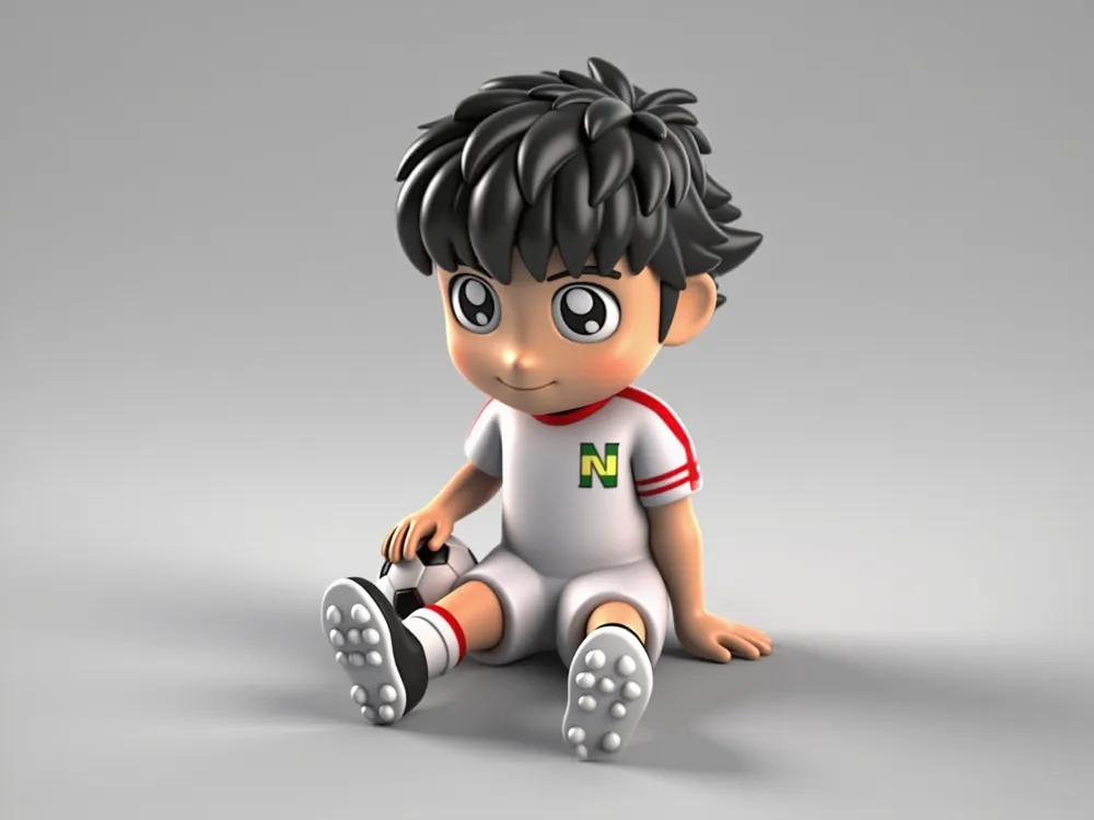 Captain Tsubasa - Tsubasa Ozora - Free 3D Print Model - MakerWorld