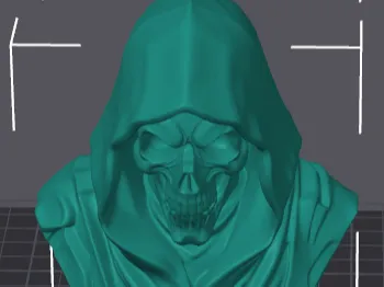 Reaper Skull Bust – The Dark Statue