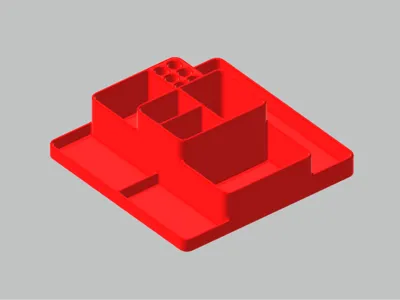 Retro Italian Desk Organizer 