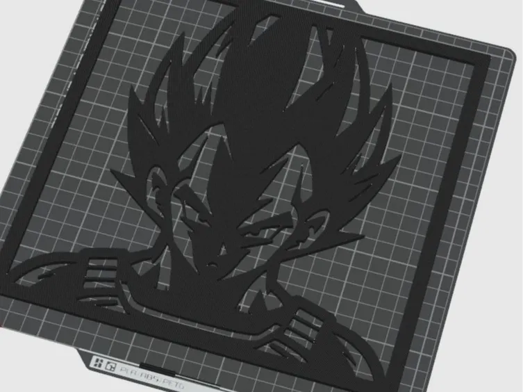 tableau mural anime Dragon Ball Z Bijita