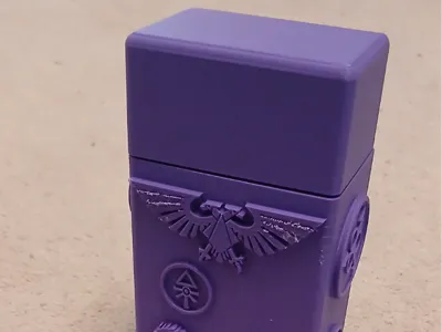 Warhammers themed deck box