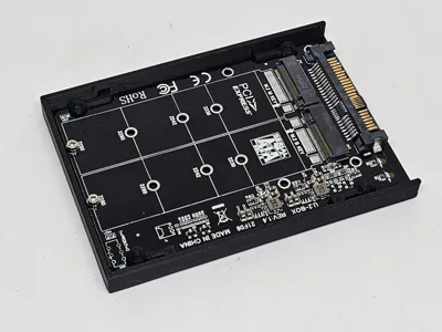 U.2 Sff-8639 to M.2 nvme adapter case - 21f06