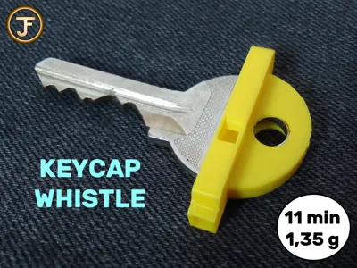 Key cap whistle