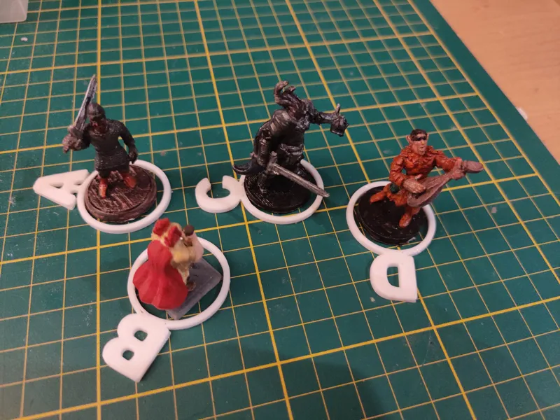 DND Letter Markers