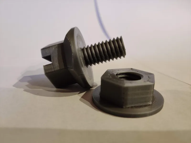 Toy bolt and nut (child safe) 18 months+