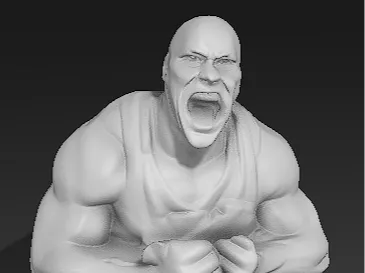 The Rock – Titan of Strength