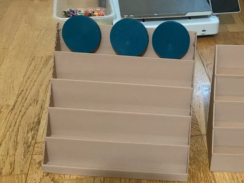 Sticker Holder Display (5 tier shelf)