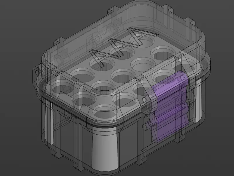 RuggedBox Battery Holder