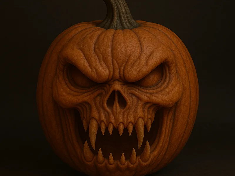 “Skull Reaper Pumpkin”