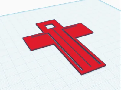 cross bookmark